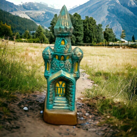 VTG 1971 GARE BY KEITH GREEN ROOK CHESS FIGURINE CERAMIC REPLACEMENT PIECE - Picture 1 of 6